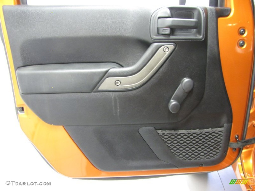 2011 Wrangler Sport 4x4 - Mango Tango Pearl / Black photo #9