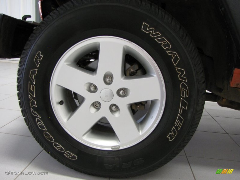 2011 Wrangler Sport 4x4 - Mango Tango Pearl / Black photo #18