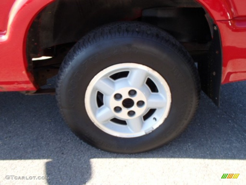 2000 Blazer LS 4x4 - Victory Red / Graphite Gray photo #7