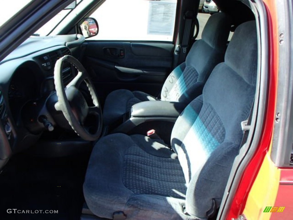 2000 Blazer LS 4x4 - Victory Red / Graphite Gray photo #8
