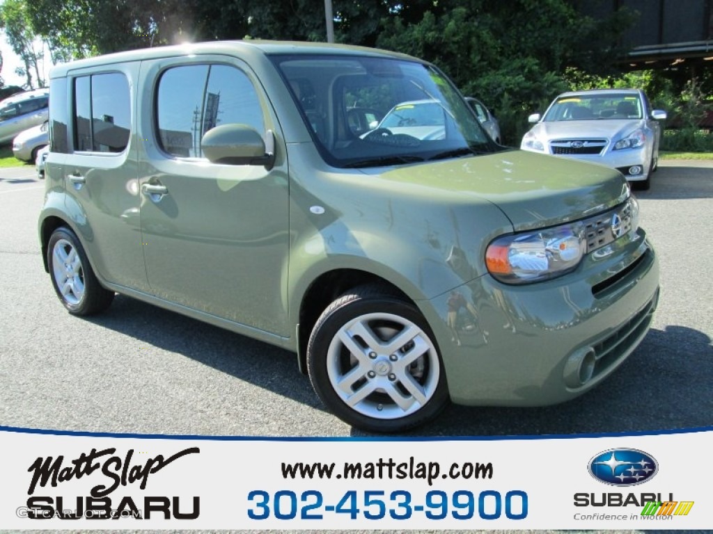 Moss Green Nissan Cube