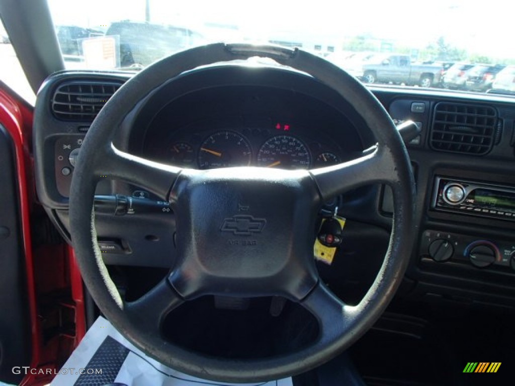 2000 Blazer LS 4x4 - Victory Red / Graphite Gray photo #12