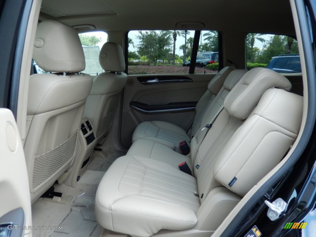 Almond Beige Interior 2014 Mercedes-Benz GL 450 4Matic Photo #84240926