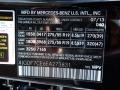 040: Black 2014 Mercedes-Benz GL 450 4Matic Color Code
