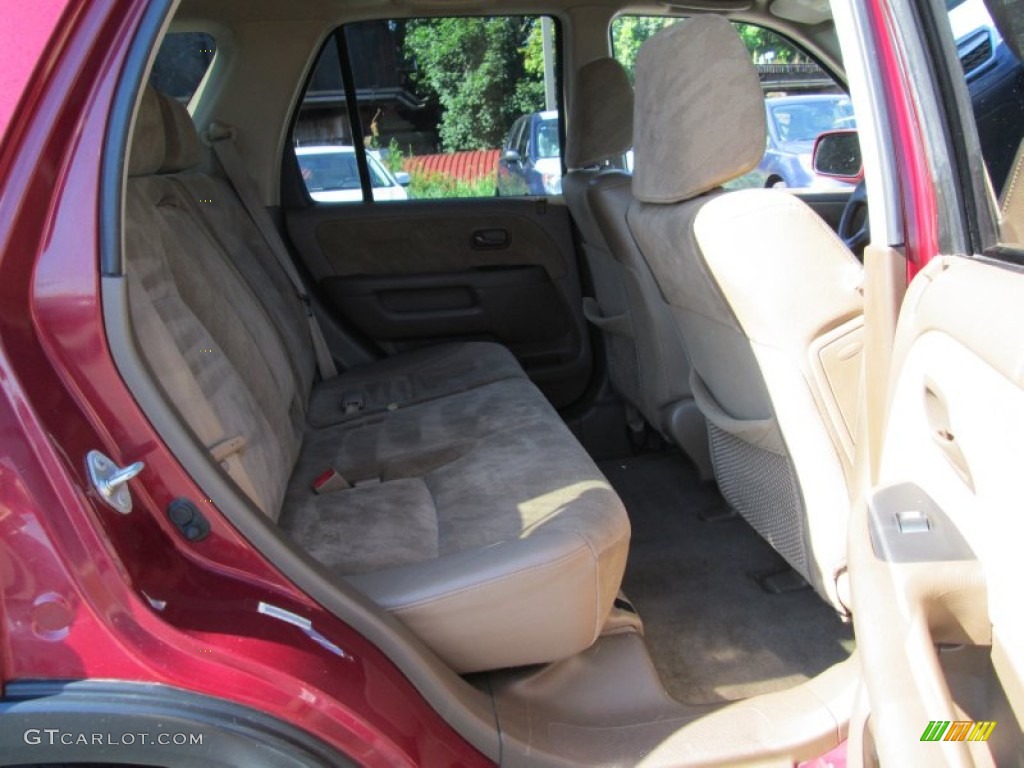 2002 CR-V EX 4WD - Chianti Red Pearl / Saddle photo #18