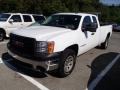 2008 Summit White GMC Sierra 1500 Extended Cab 4x4  photo #3