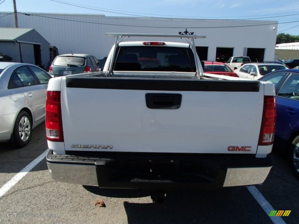 2008 Sierra 1500 Extended Cab 4x4 - Summit White / Dark Titanium photo #5