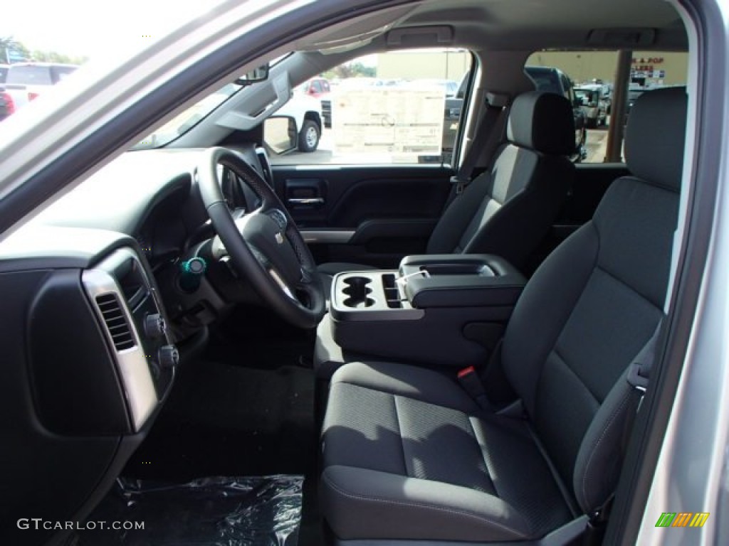 2014 Silverado 1500 LT Crew Cab 4x4 - Silver Ice Metallic / Jet Black photo #10