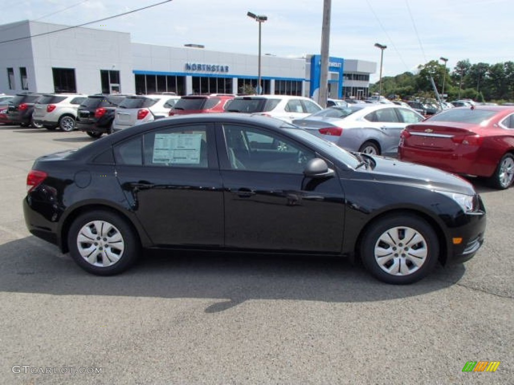 2014 Cruze LS - Black Granite Metallic / Jet Black/Medium Titanium photo #1