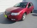 2007 Berry Red Saturn ION 3 Sedan  photo #7