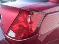 2007 Berry Red Saturn ION 3 Sedan  photo #15
