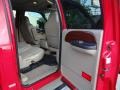 2005 Red Clearcoat Ford F250 Super Duty Lariat Crew Cab 4x4  photo #13