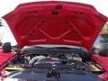 2005 Red Clearcoat Ford F250 Super Duty Lariat Crew Cab 4x4  photo #30