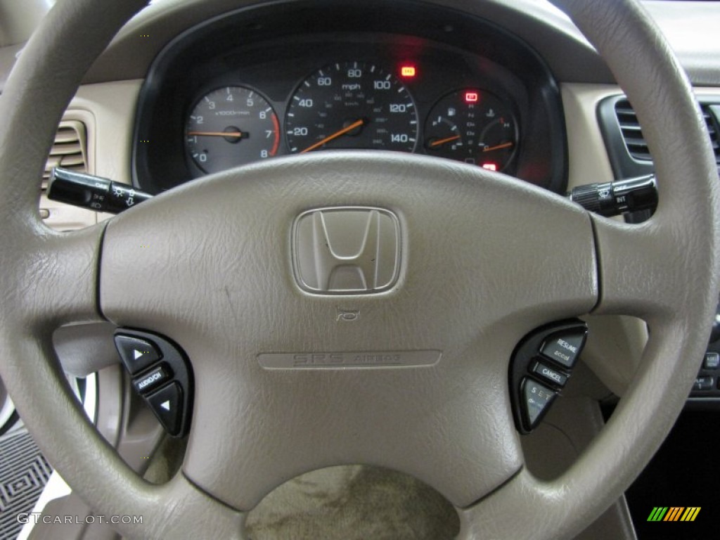 2002 Accord EX Sedan - Taffeta White / Ivory photo #15