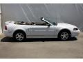 2002 Oxford White Ford Mustang V6 Convertible  photo #14