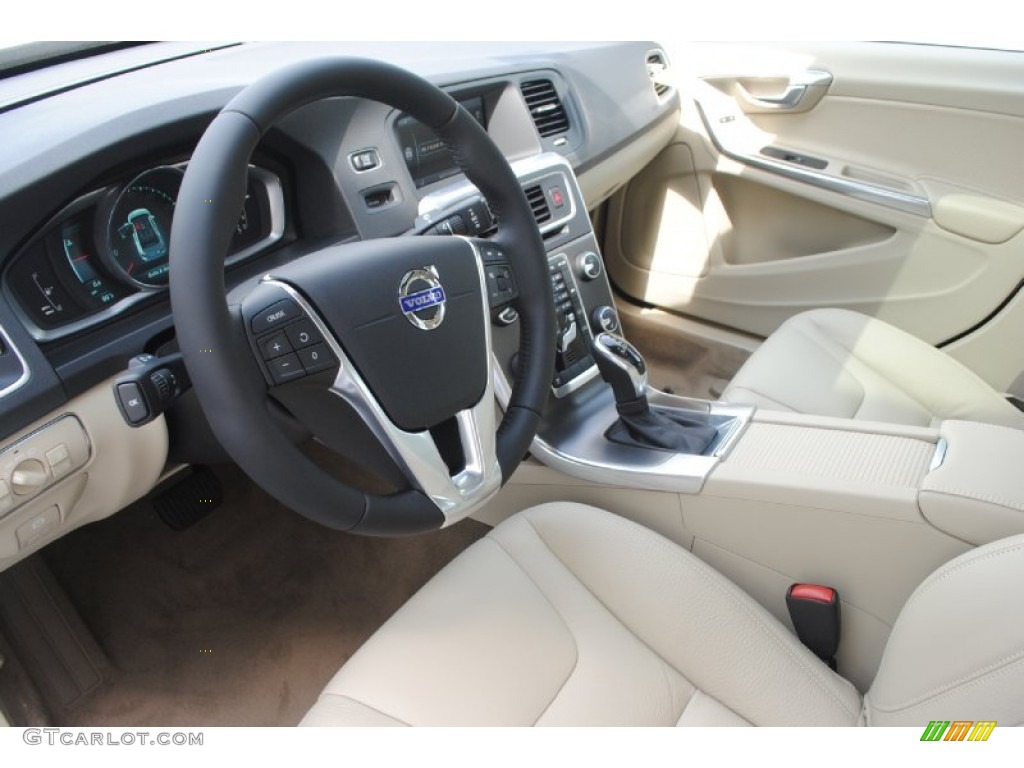 Soft Beige Interior 2014 Volvo S60 T5 Photo #84246734