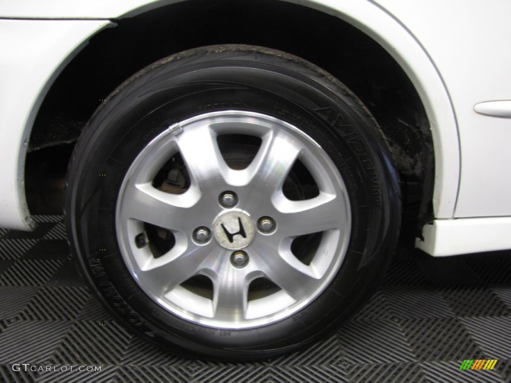 2002 Accord EX Sedan - Taffeta White / Ivory photo #27