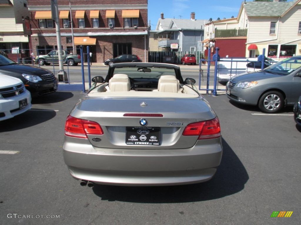 2007 3 Series 328i Convertible - Platinum Bronze Metallic / Cream Beige photo #4