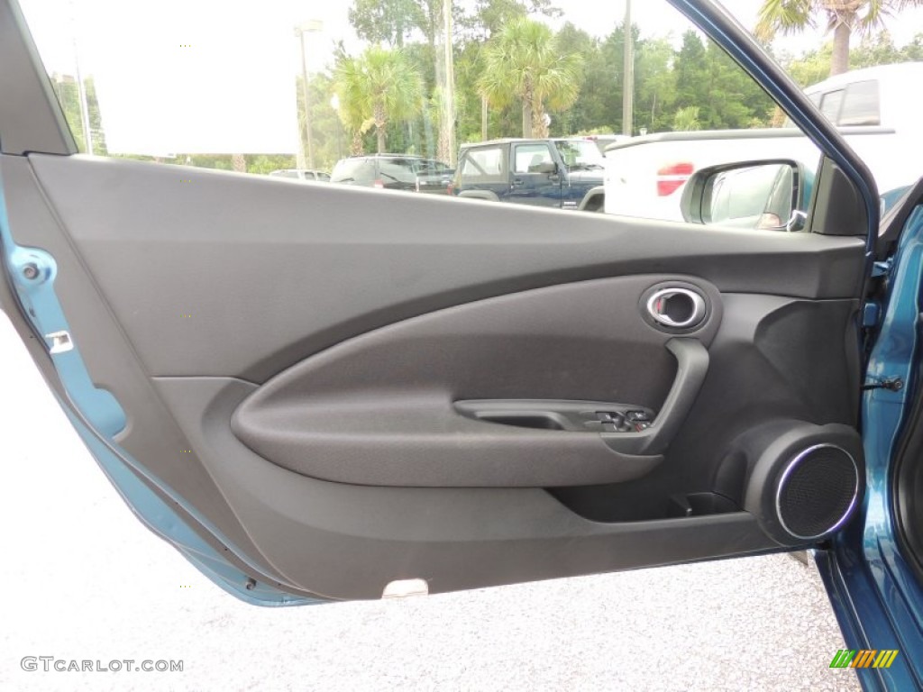 2013 Honda CR-Z Sport Hybrid Black Door Panel Photo #84247475