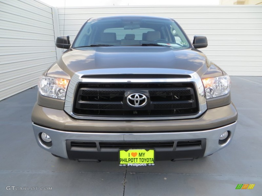 2010 Tundra CrewMax 4x4 - Pyrite Brown Mica / Sand Beige photo #8