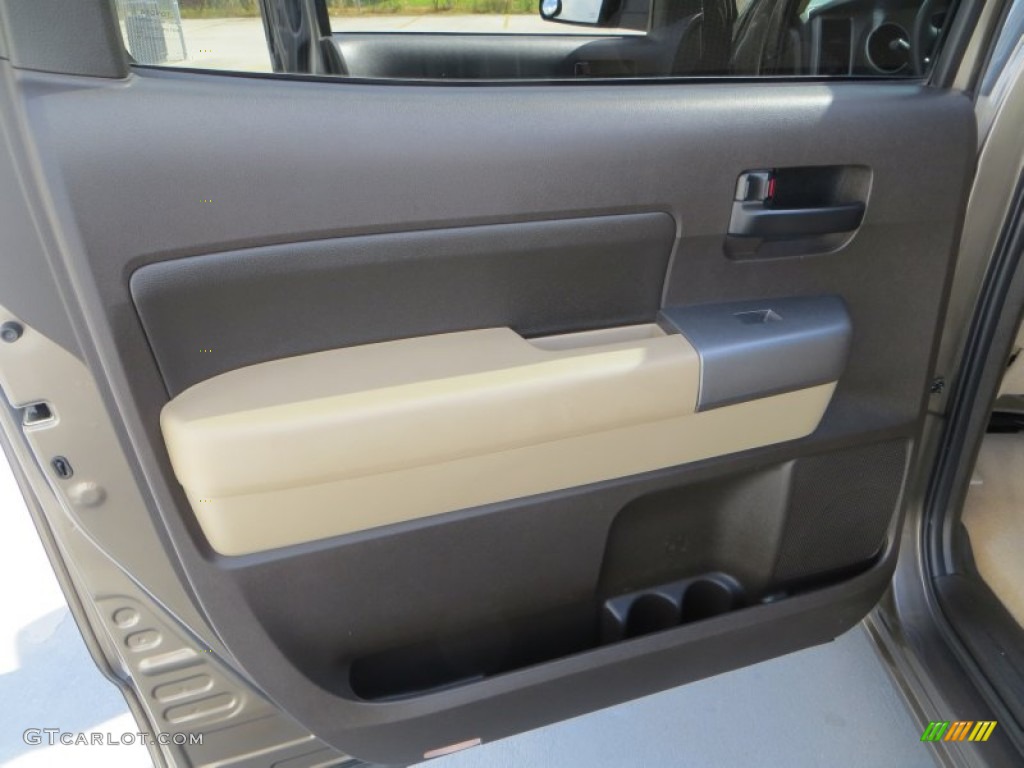 2010 Tundra CrewMax 4x4 - Pyrite Brown Mica / Sand Beige photo #26