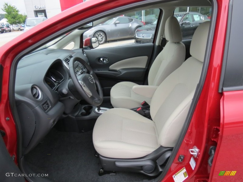 Wheat Stone Interior 2014 Nissan Versa Note SV Photo #84250190