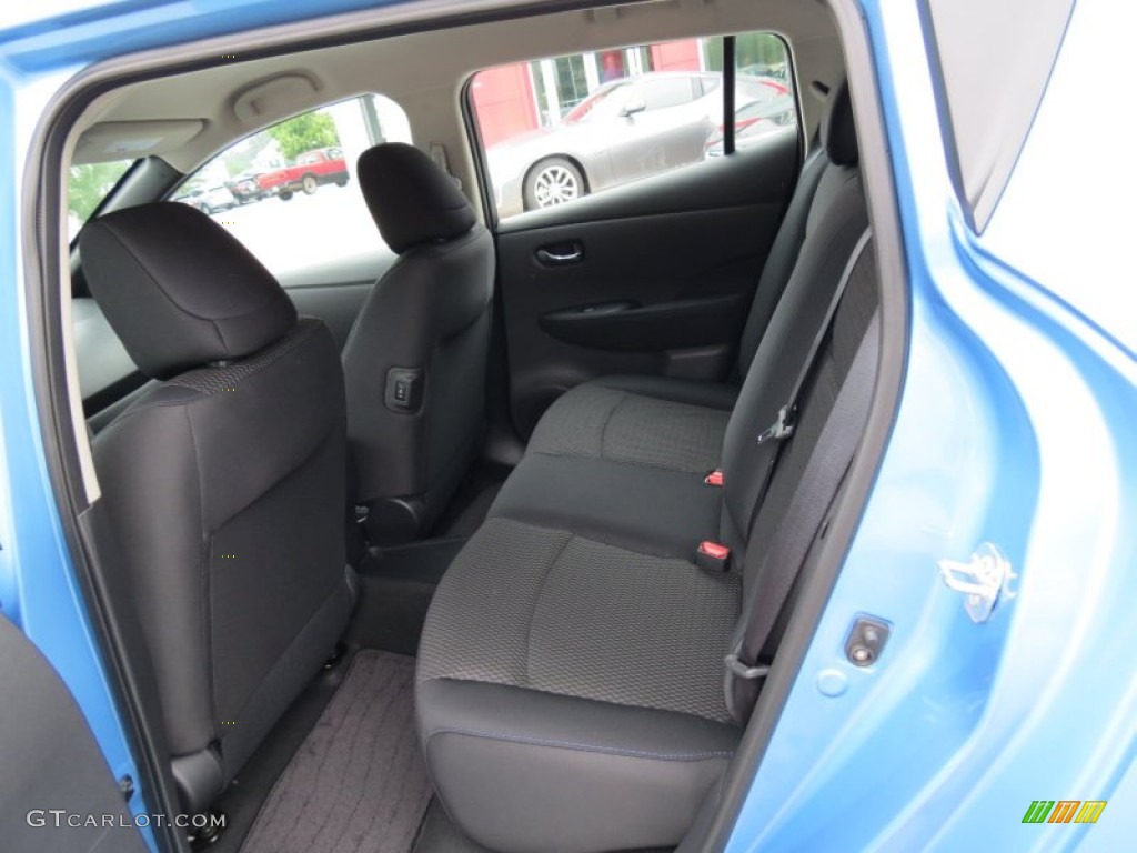 2013 Nissan LEAF S Rear Seat Photo #84250496