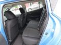 2013 Nissan LEAF Black Interior Rear Seat Photo