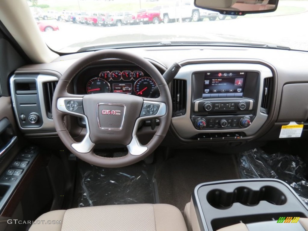 2014 Sierra 1500 SLE Crew Cab - Bronze Alloy Metallic / Cocoa/Dune photo #12