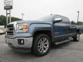 Stealth Gray Metallic - Sierra 1500 SLT Crew Cab Photo No. 3