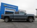 Stealth Gray Metallic - Sierra 1500 SLT Crew Cab Photo No. 7