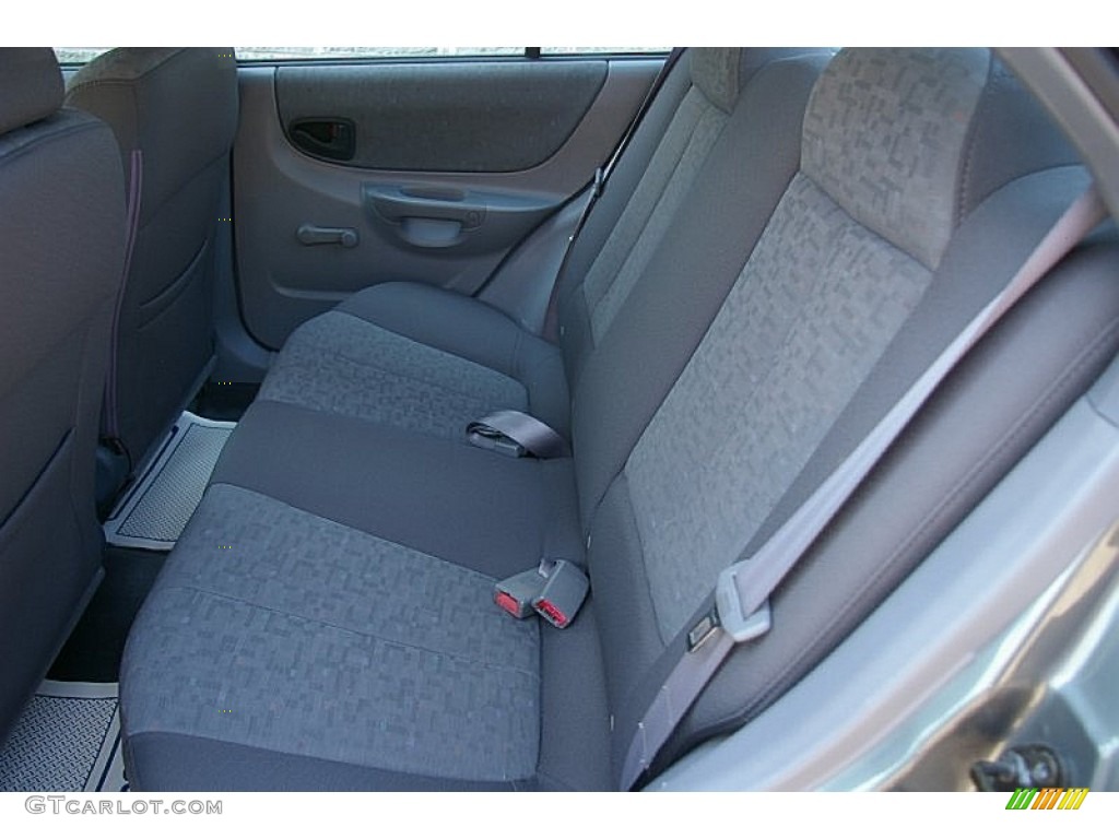 2005 Accent GLS Sedan - Stormy Gray / Gray photo #4