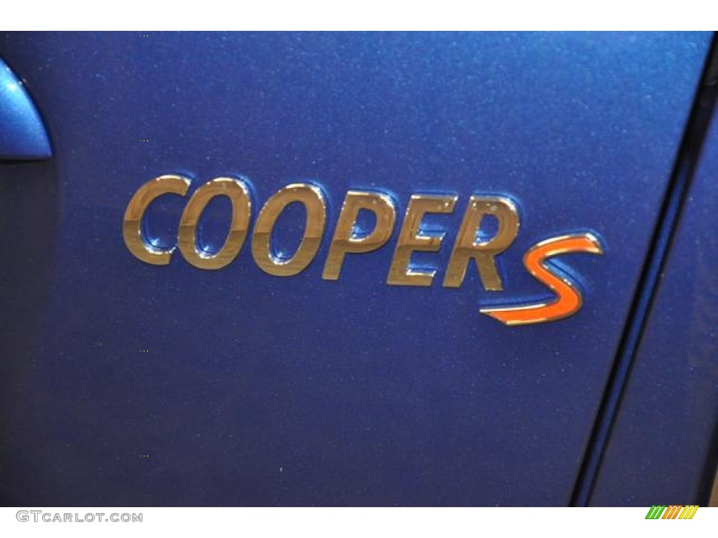 2013 Cooper S Hardtop - Lightning Blue Metallic / Carbon Black photo #15