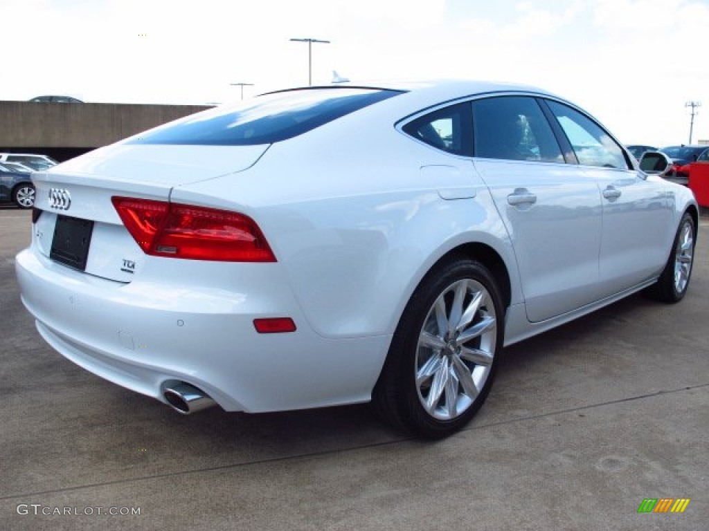 Glacier White Metallic 2014 Audi A7 3.0 TDI quattro Prestige Exterior Photo #84257970