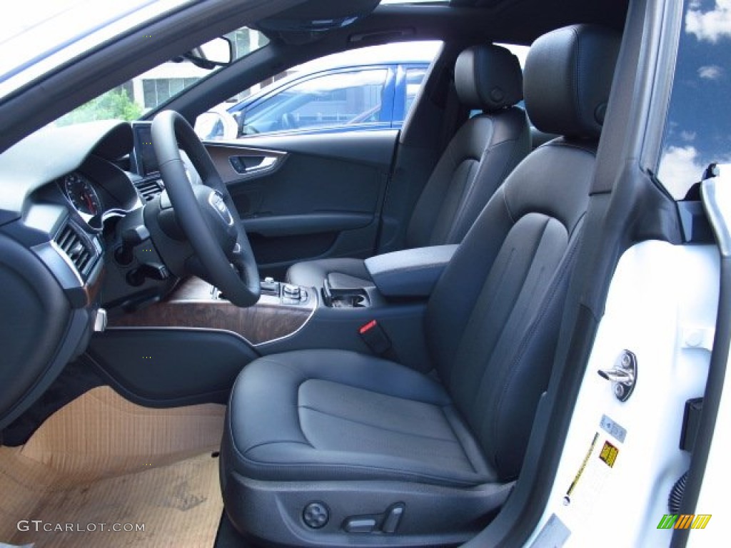 2014 Audi A7 3.0 TDI quattro Prestige Front Seat Photo #84258198