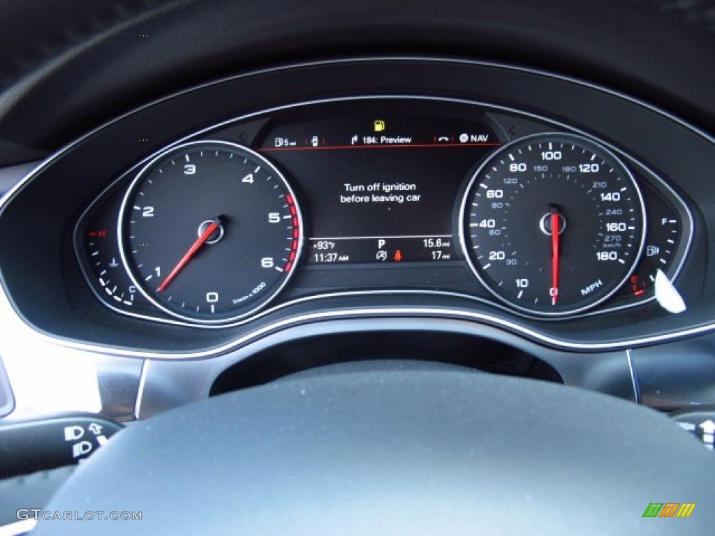 2014 Audi A7 3.0 TDI quattro Prestige Gauges Photo #84258516