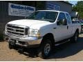 2003 Oxford White Ford F250 Super Duty XLT SuperCab 4x4  photo #1