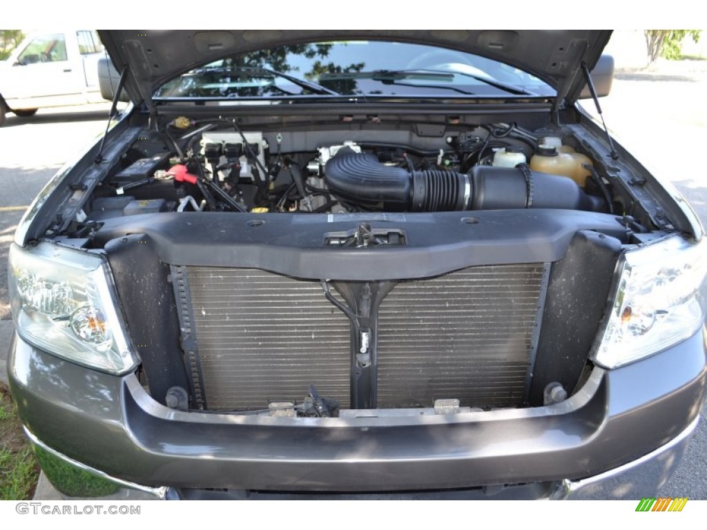 2005 F150 XLT SuperCab - Dark Shadow Grey Metallic / Medium Flint Grey photo #19