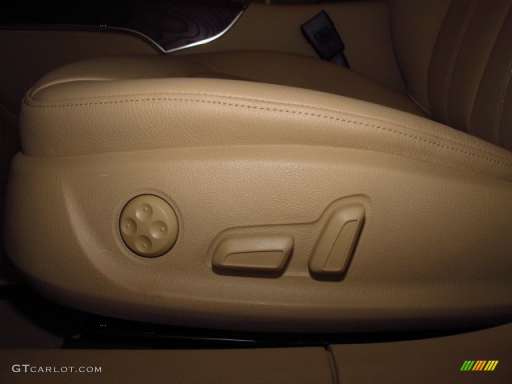 2014 A6 3.0 TDI quattro Sedan - Moonlight Blue Metallic / Velvet Beige photo #23