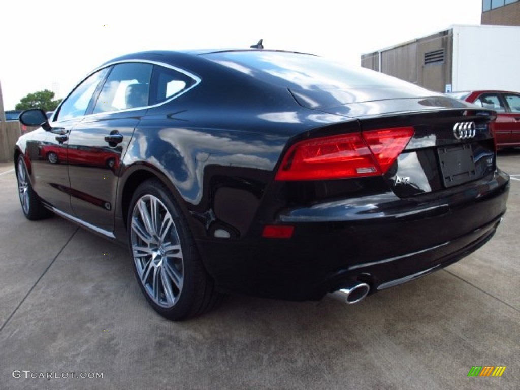 Phantom Black Pearl 2014 Audi A7 3.0 TDI quattro Prestige Exterior Photo #84259824