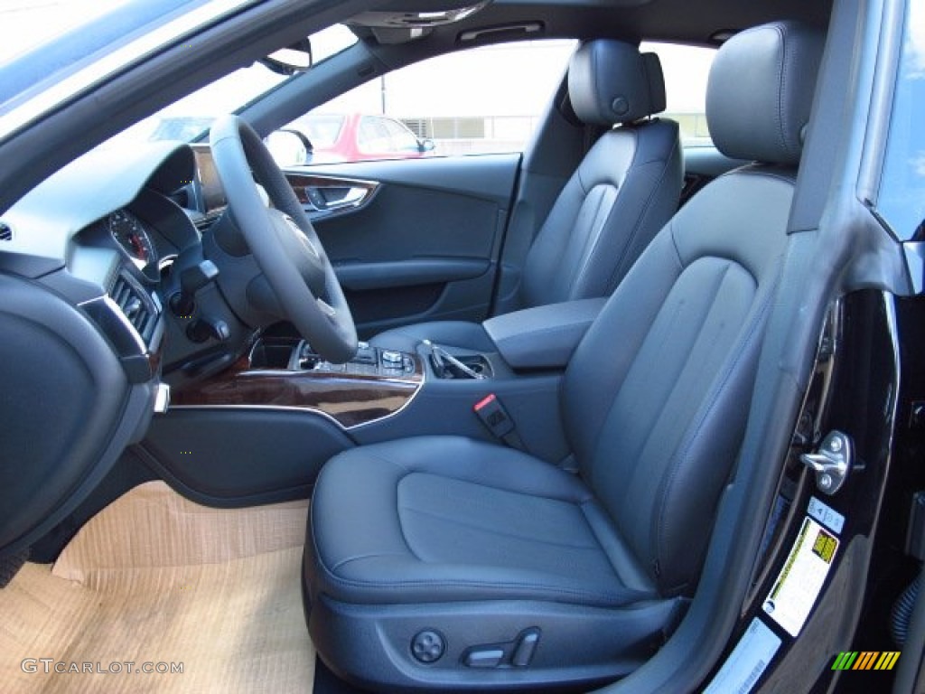 2014 Audi A7 3.0 TDI quattro Prestige Front Seat Photo #84259950