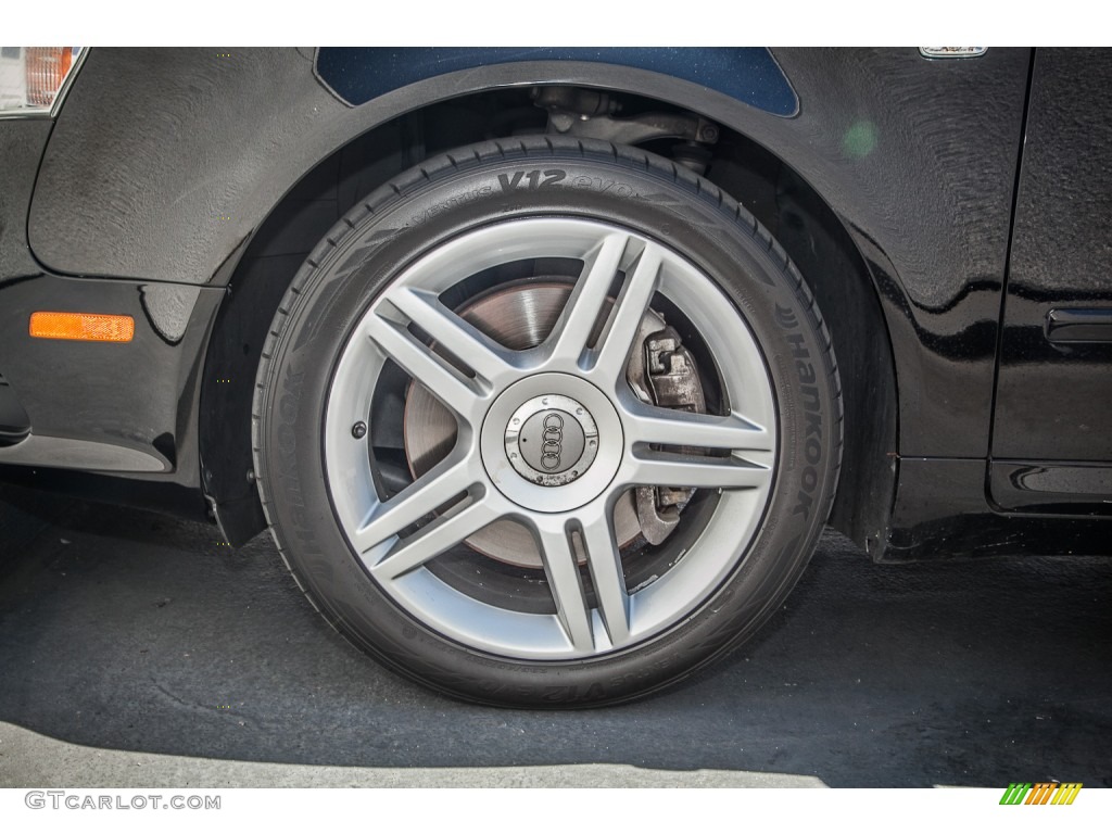 2008 A4 2.0T Special Edition Sedan - Brilliant Black / Black photo #8