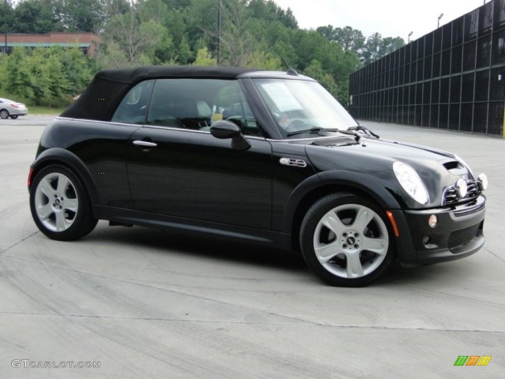Jet Black 2005 Mini Cooper S Convertible Exterior Photo #84260487
