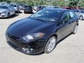 2013 Pitch Black Dodge Dart SXT  photo #2