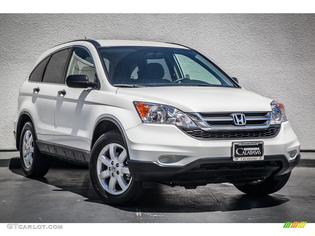 2011 CR-V SE - Taffeta White / Gray photo #11