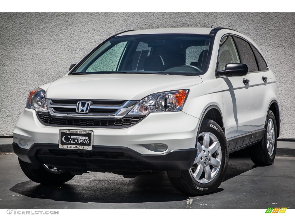 2011 CR-V SE - Taffeta White / Gray photo #12