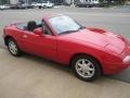 1993 Classic Red Mazda MX-5 Miata Roadster  photo #2