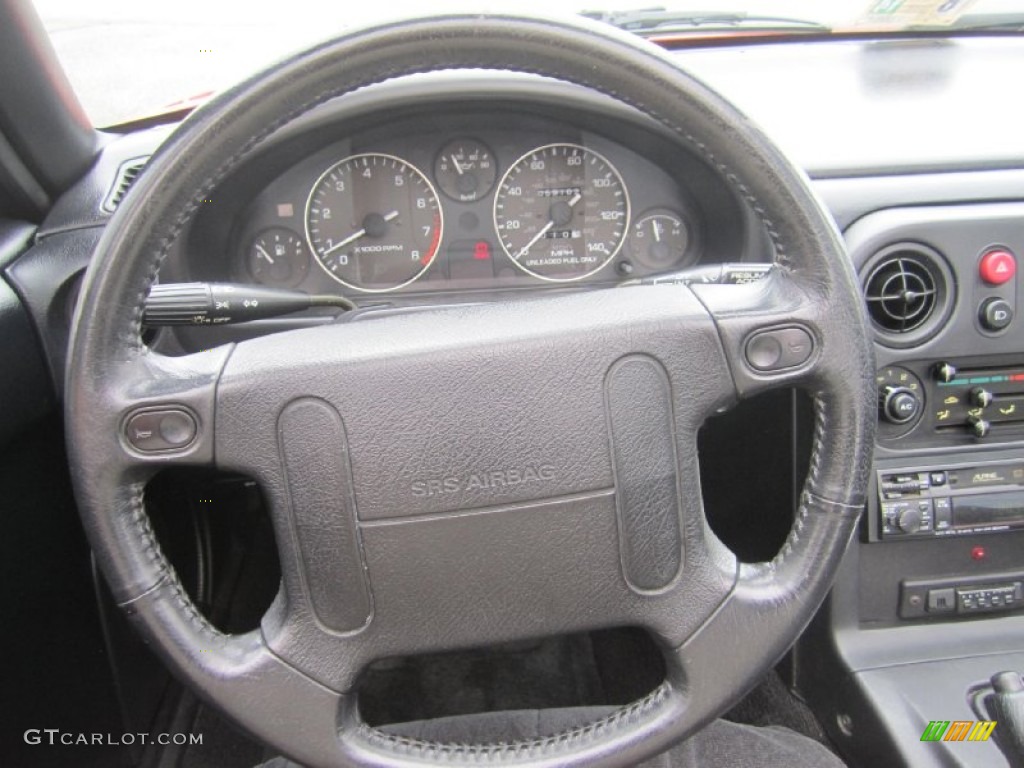 1993 MX-5 Miata Roadster - Classic Red / Black photo #4