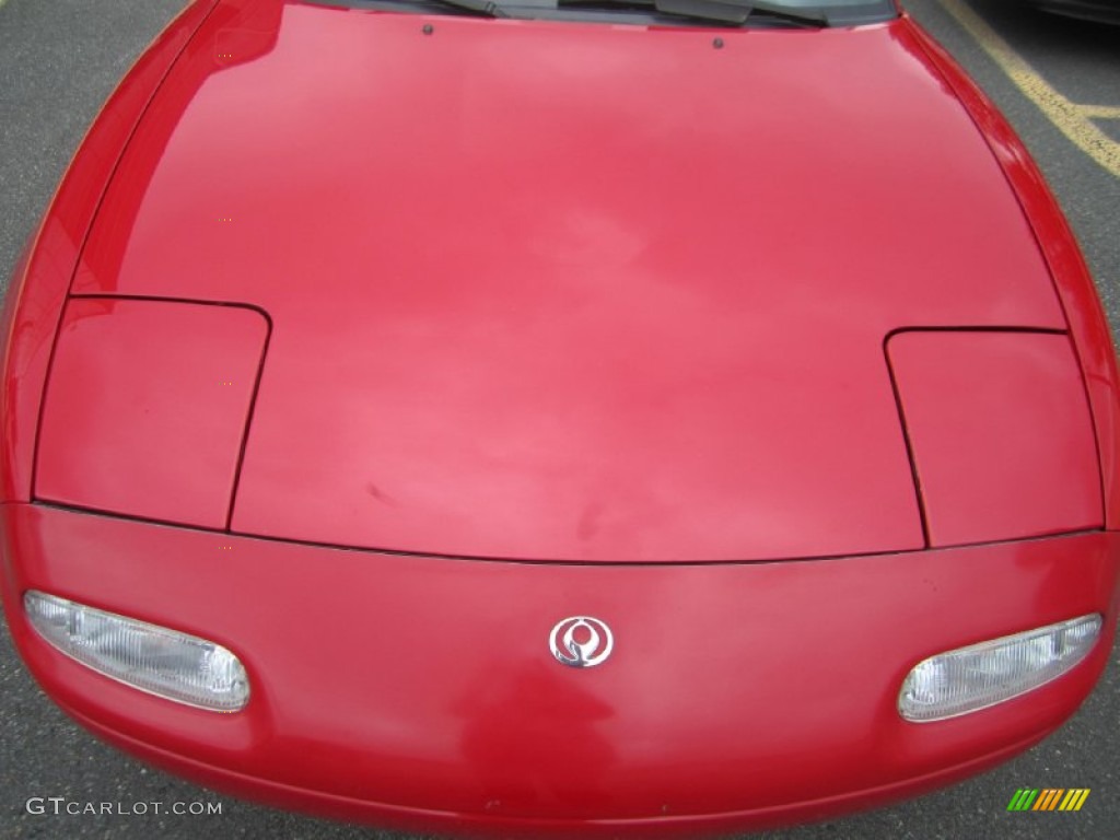 1993 MX-5 Miata Roadster - Classic Red / Black photo #17