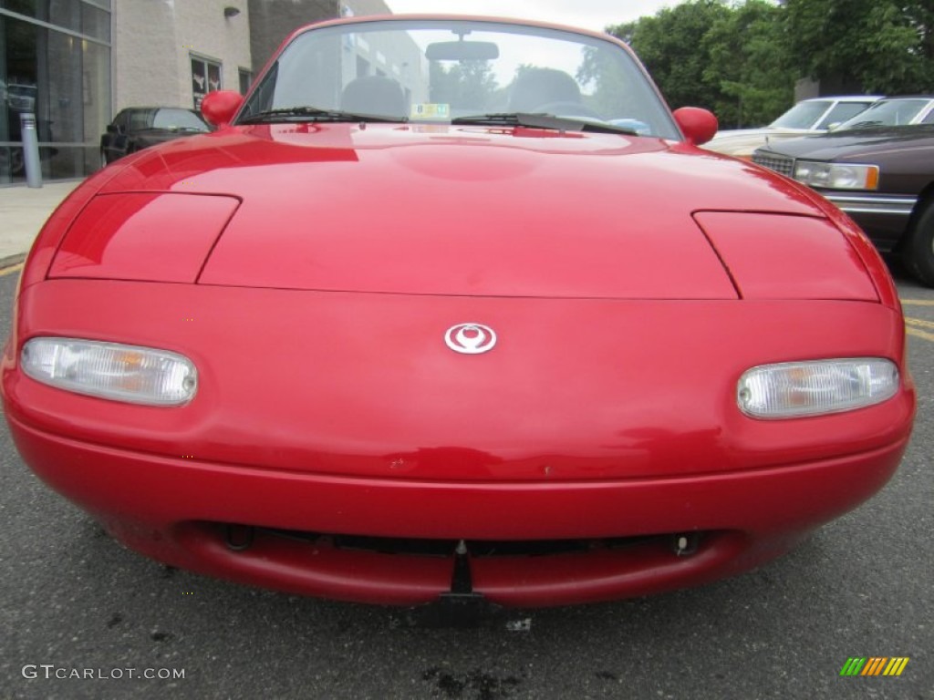 1993 MX-5 Miata Roadster - Classic Red / Black photo #18
